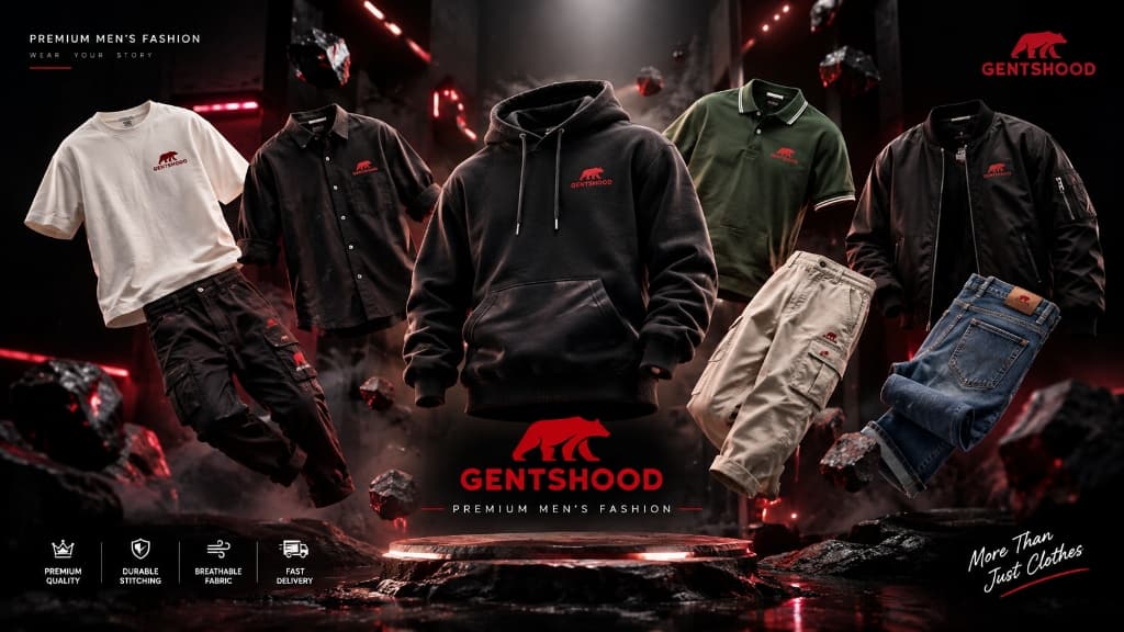 Gents Hood Premium Mens Fashion